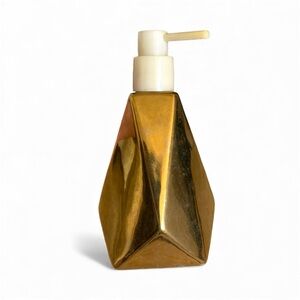 Jonathan Adler Gold Geometric Soap Dispenser